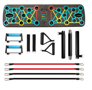 תרגיל כוח כושר גופני מתקפל לעמוד לדחוף-למעלה מתלה לדחוף את הלוח/ - Product Image 2