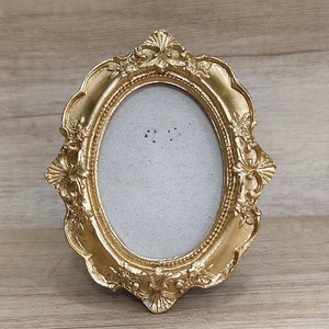 <span class=keywords><strong>Cadre</strong></span> <span class=keywords><strong>photo</strong></span> miniature en résine de style européen doré, décoré à la main, fabriqué en Chine, style Ins - Product Image 4