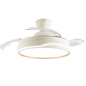 Luce multifunzionale con vento freddo 18W 220V ventilatore <span class=keywords><strong>a</strong></span> soffitto senza lama con luce <span class=keywords><strong>a</strong></span> LED e telecomando - Product Image 2