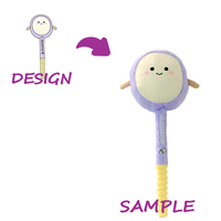 Mini jouet personnalisé avec coton PP et broderie en nylon
