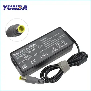 Dc charger ac adapter laptop power supply replacement for ibm lenovo 20v 4.5a 90w 20v 2.5a 7.9*5.5mm