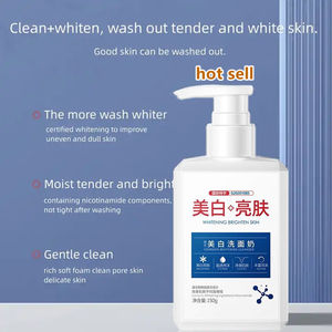 Prodotti cosmetici di bellezza cura della pelle del viso <span class=keywords><strong>biologica</strong></span> Niacinamide sbiancante schiarente detergente viso in schiuma rinfrescante per il controllo dell'olio - Product Image 2