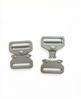 Boucle latérale en alliage de zinc moulé sous pression, robuste, mate, antidérapante, à dents, pour sacs et vêtements d'extérieur – Vente en gros