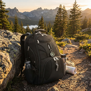 <span class=keywords><strong>Mochila</strong></span> Duradera para Portátil con USB, Resistente al Agua, Cómoda y Segura, para Estudiantes Universitarios, Hombres y Mujeres, Viajes de Negocios y Escuela - Product Image 6