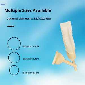 Y tế dùng một lần Latex nước tiểu tay áo cho bệnh nhân nam đi tiểu hỗ trợ lớp I nằm liệt giường tiểu không tự chủ - Product Image 2