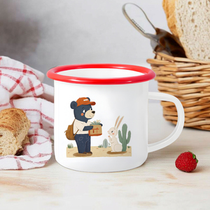 Commande en gros EffiPrint livraison directe tasses en céramique travailleur <span class=keywords><strong>social</strong></span> cadeaux d'appréciation pour le <span class=keywords><strong>personnel</strong></span> collègue employé émail tasse à café - Product Image 4