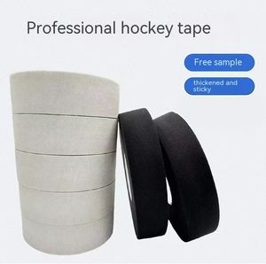 Ruban en coton noir doux en rayonne 25mmx25m pour le hockey, ruban adhésif de protection pour le hockey sur glace, ruban de réparation pour bâton de hockey - Product Image 3