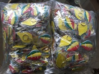Harga Pabrik Logo Kustom Bentuk 3D Pantone REMAX logo Bentuk Balon Udara Panas Gantungan Kunci Keyring Hadiah Promosi