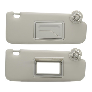 Pare-soleil Chevrolet gris côté passager rétractable, accessoire intérieur de voiture - Product Image 2