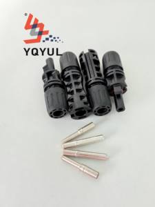 Conector de Cable Solar <span class=keywords><strong>YULIAN</strong></span> 1500V 50A Impermeable Compatible con MC4 (Conector para Sistema de Energía Solar Slocable) - Product Image 2