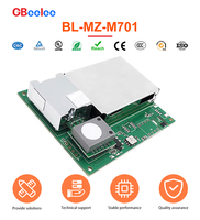GBeelee modul Sensor kualitas udara 7-in-1 UART/485 kelembaban suhu formaldehida CO2 PM2.5 VOC M701