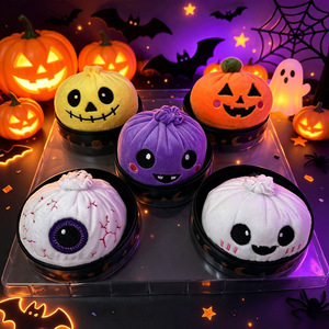 Lindo Peluche de Calabaza, Muñeco de Peluche para Halloween y Navidad, Caja Sorpresa, Adorno Suave para Escritorio, Decoración del Hogar, Regalo Navideño para Niños - Product Image 4