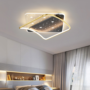 Lámpara LED Lineal Moderna y Sencilla de Estilo Nórdico para Sala de Estar, con Base de Acrílico y Hierro, Lámpara <span class=keywords><strong>Infantil</strong></span> Minimalista - Product Image 1