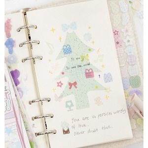 Paquete de 30 Pegatinas de la Colección Light Sugar Shattered Dreams, Estilo Coreano, para Decoración de Diarios y Fondos - Product Image 6