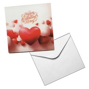 Custom Lenticular 3D Printing Foldable Promotional Greeting Card Christmas Valentine Birthday Greeting 3D Cards for Gifts