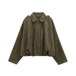 ZEVITY 2025 Poncho <span class=keywords><strong>Oversize</strong></span> Vintage in Poliestere, Capospalla da <span class=keywords><strong>Donna</strong></span> con Chiusura a Cerniera, Colletto Rovesciato, Giacca Casual Streetwear - Product Image 5