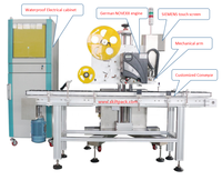 Machine d'étiquetage et de pesage automatique en temps réel pour cartons de fruits et légumes avec contrôle de poids PLC