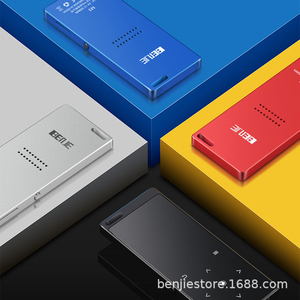 Lecteur MP3 BENJIE M3 à boutons tactiles, directement de l'usine, Bluetooth 5.0, radio FM, enregistreur vocal, prend en charge les cartes TF jusqu'à 32 Go, lecteur de musique portable - Product Image 3