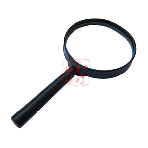 Loupe portative avec poignée en plastique, lentille en verre, diamètre de 75 mm, utilisation en laboratoire d'enseignement - Product Image 5