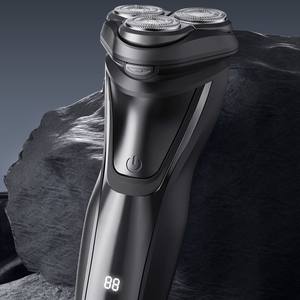 Afeitadora eléctrica AUX para hombres, afeitadora facial recargable, resistente al agua, IPX7, con cabezal flotante - Product Image 5