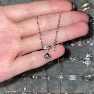 925 Sterling Silver original plata 925 chapelet Collier Bijoux joyas de plata italiana croix pendentif plata-925-al-por-mayor - Product Image 4