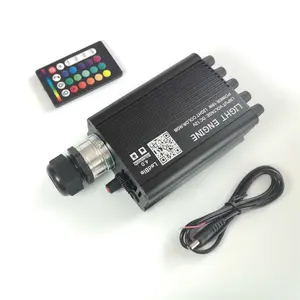 12v 16w rgbw funkeln weiße Sternschnuppe LED-Lichtquelle mit mobiler App-Steuerung für Auto