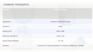 [Hosome] Aceite Esencial Puro de Trans-Anetol, Extracto Natural de Hinojo <span class=keywords><strong>para</strong></span> Uso Alimentario y Cosmético CAS 4180-23-8 - Product Image 3
