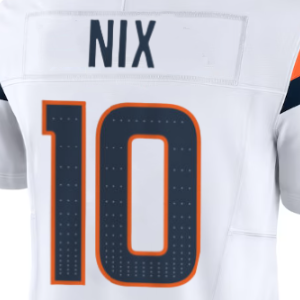 カスタムチームジャージーステッチアメリカンフットボールジャージー10ボーニックス2パトリックサーテン-II 14コートランドサットン7ジョンエルウェイ33ウィリアムズ - Product Image 2