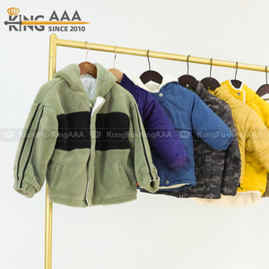 Vêtements pour enfants unisexes à manches longues, vêtements <span class=keywords><strong>d</strong></span>'hiver en velours doux pour bébés, vente en gros de vêtements usagés - Product Image 3