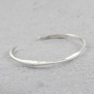 Artistery-brazalete de Plata de Ley 925, joyería fina lisa de plata al por mayor - Product Image 2