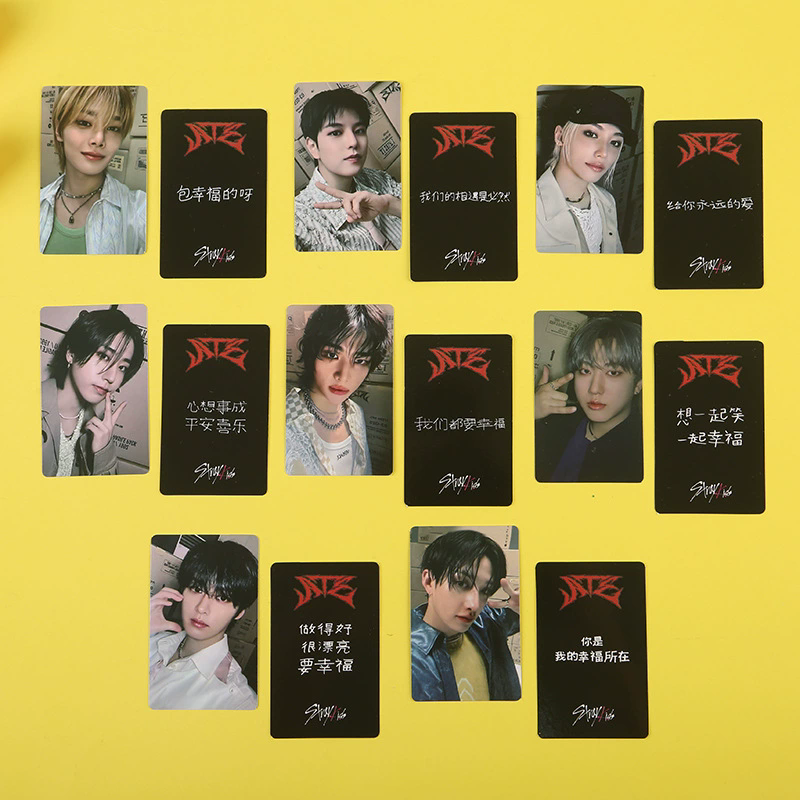 KPOP 8pcs/set Stray Kids World Tour DominATE Photocard SKZ Photo