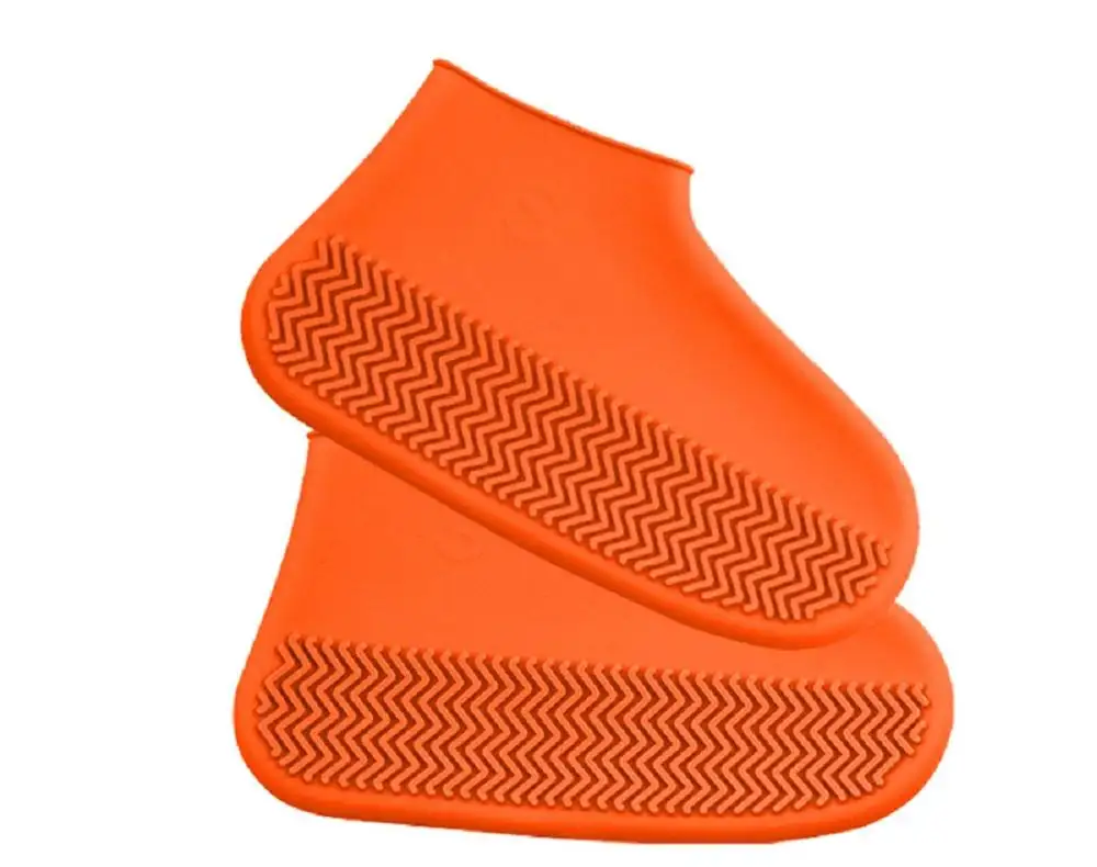 Capa de sapatos antiderrapante impermeável, meias de silicone ajustáveis de borracha e chuva, venda quente, 2020