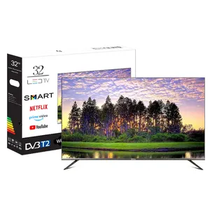 Sans cadre 32 pouces plein écran 1080p affichage Tv télévision 32 40 43 pouces Smart Tv