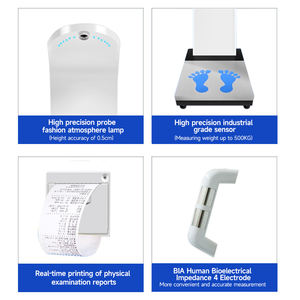 बी. मी शरीर की वसा मापने वाले व्यक्तिगत वजन के सिक्के संचालित डिजिटल शरीर की ऊंचाई और थर्मल प्रिंटर के साथ - Product Image 2