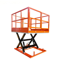 Tables élévatrices à ciseaux hydrauliques de 3T, 4T, 5 tonnes, capacité de charge lourde, hauteur de levage de 1m à 10m, avec télécommande sans fil, alimentation électrique, Taigang TGZG-G