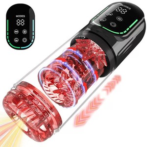 Masturbatore Elettrico Maschile 4 in 1 con Spedizione Diretta dalla Fabbrica, Macchina Automatica con Spinta, Rotazione e Vibrazione per il Piacere Maschile - Product Image 1