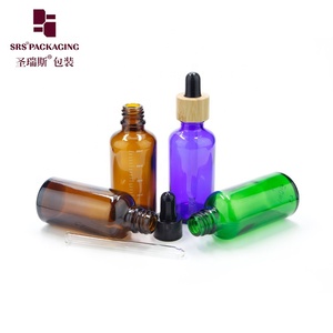 Chai Nhỏ Giọt Thủy Tinh 1.69 OZ 50 <span class=keywords><strong>ML</strong></span> Màu Hổ Phách Đen Xanh Dương Trong Suốt Có Hàng MOQ <span class=keywords><strong>30</strong></span> Chiếc - Product Image 5