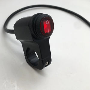 Pièces de moto, interrupteur de phare de moto, interrupteur de phare LED étanche en alliage d'aluminium à deux positions, interrupteur d'alimentation pour projecteur - Product Image 1