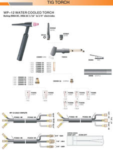 KIT de accesorios consumibles para soplete de soldadura <span class=keywords><strong>TIG</strong></span>, tapa trasera de aluminio, SR, <span class=keywords><strong>WP</strong></span> 17, 18, <span class=keywords><strong>26</strong></span>, 2022, HAILI - Product Image 4