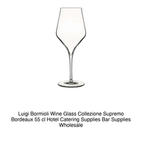 Verre Luigi Bormioli Supremo Collection Bordeaux 55 cl H 24,3 cm Ø 9,5 cm