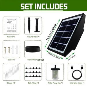 Dispositivo de Riego Automático para Plantas de Interior/Exterior, con Energía Solar, Artefacto de Riego para Flores, Modo de Temporizador, Anti-sifón - Product Image 5