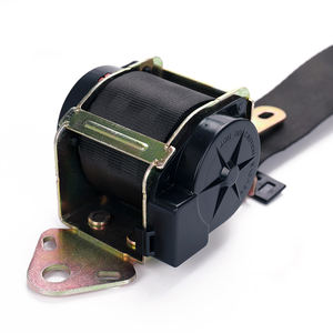 卸売製造 ユニバーサル3点式シートベルト トラック安全シートベルト ダブルバックル付き - Product Image 3