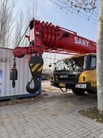 Grue sur camion Sany STC800 d'occasion, 80 tonnes, avec moteur, boîte de vitesses et pompe – Prix usine