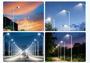 High Quality Ip66 Outdoor Waterproof Solar Powered <strong>Street</strong> Lamp Die-cast Aluminum 50w 100w 150w 200w Led Garden <strong>Street</strong> <strong>Light</strong> - Product Image 6