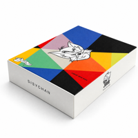 Boîte d'expédition en carton ondulé personnalisée avec logo, écologique, pour l'emballage du commerce électronique