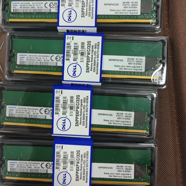 Dell Original SNPP8XPWC/32G 32GB DDR5 5600MHz RDIMM ECC Registered Server Memory RAM for PowerEdge Server
