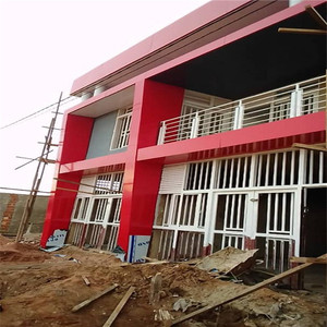 Panneau composite en aluminium Alucobond noir mat <span class=keywords><strong>rouge</strong></span> pur, panneau décoratif extérieur ACM, décoration <span class=keywords><strong>de</strong></span> maison - Product Image 6