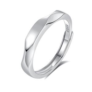 Anillos de Pareja Impermeables de Plata de Ley 925 para Mujer y Hombre, Juego de Anillos con Circonita Cúbica, Anillo de Compromiso, Joyería para Enamorados - Product Image 5