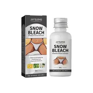 Jaysuing Hot Sale 30ml Snow Bleach Cream Private Part Underarm Whitening Lotion Skin Dark Spot Body Bikini Area Cream