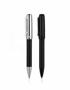 Jinhao 92 color negro mate con diseño de plata en relieve giro acción bolígrafo pesado cuerpo regalo bolígrafo